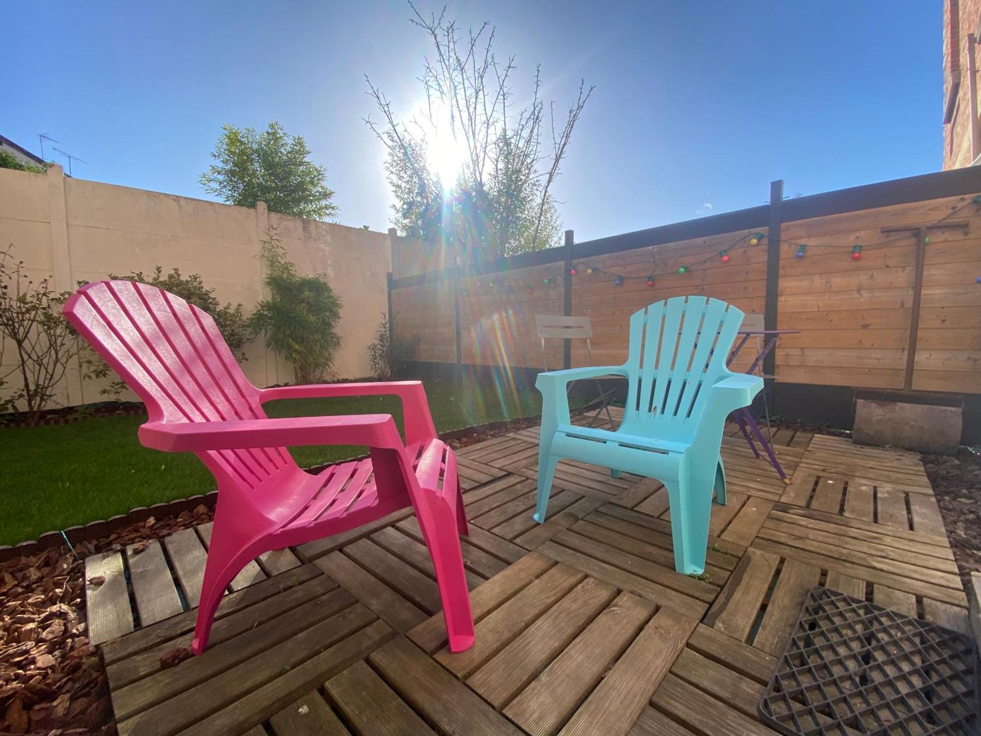 Appartamento Au Cosy Garden Reims Esterno foto