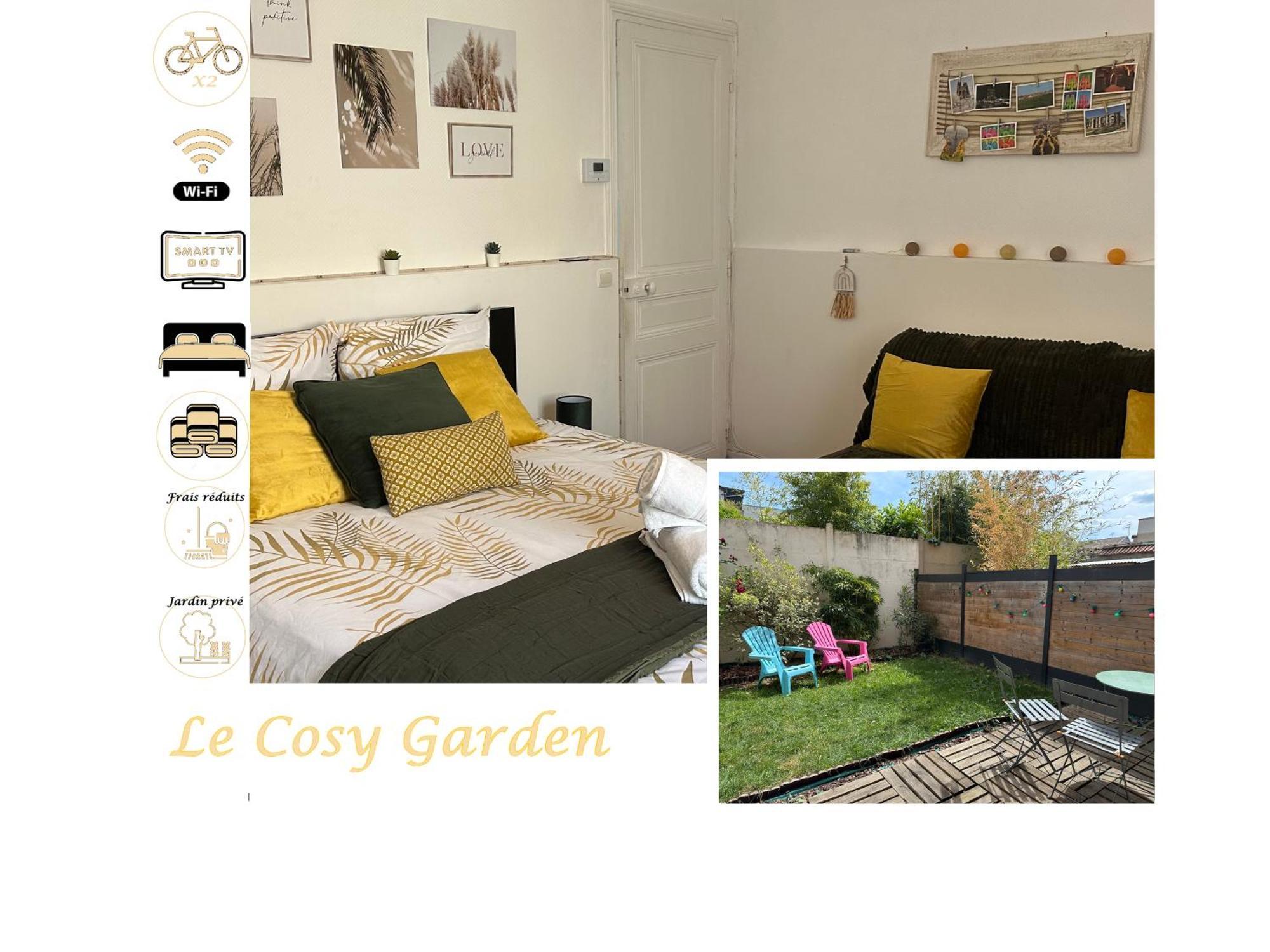 Appartamento Au Cosy Garden Reims Esterno foto